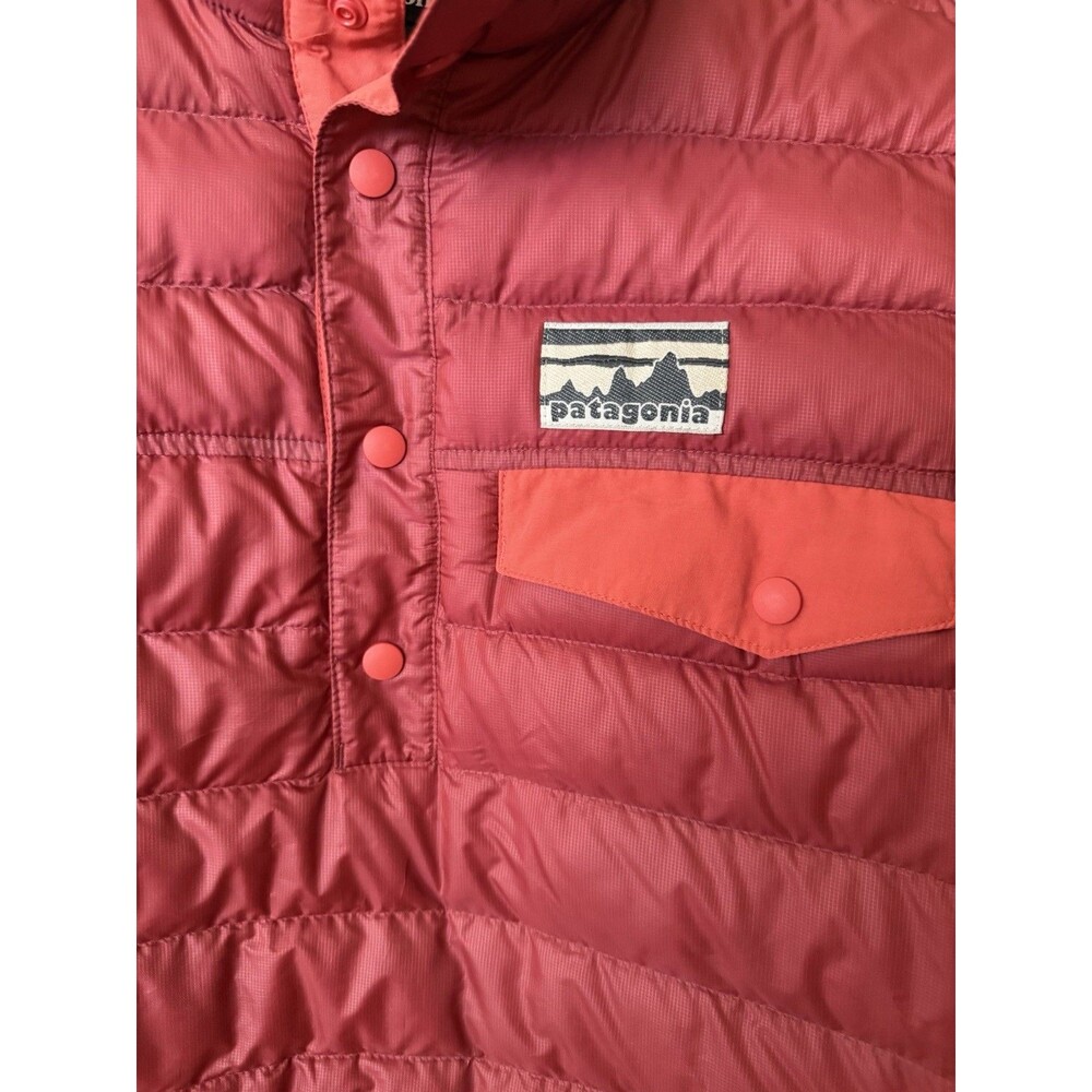 Patagonia Down Insulated Snap-T Pullover Style Jacket Womens‎ Size XS Windproof - Picture 4 of 10